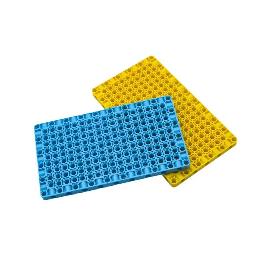 Building Block Accessories Building Blocks Baseplate MOC Hi-Tech Parts 11x19 Beam Special Base Frame 39369 Technical Base Plate Compatible with spike Education Building Blocks 45678