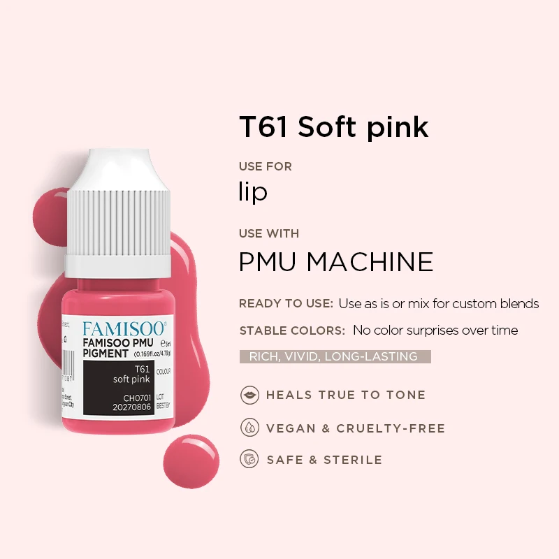 Vibrant 14-Color Permanent Makeup Pigment Set for Lips, Eyebrows, & Eyeliners