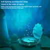 Creative Shell Light Wireless Bluetooth Speaker High-quality Subwoofer Sleeping Desktop Ornaments Romantic Gift For Friends 5