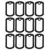 12pcs Style Dog Tag Silicone Dog Tag Silicone Protective Cover 1