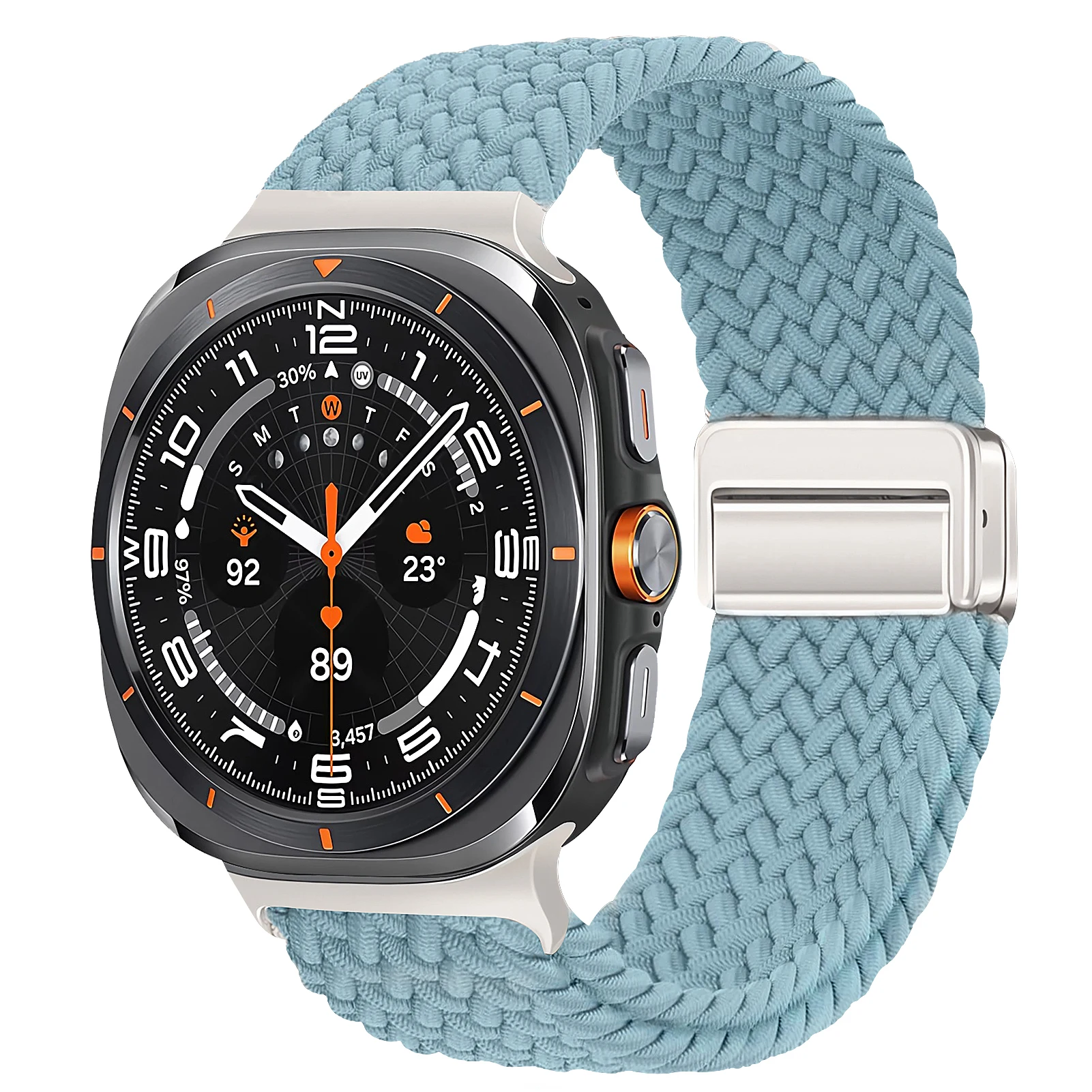 Magnetic Nylon Braided Wrist Strap Bracelet