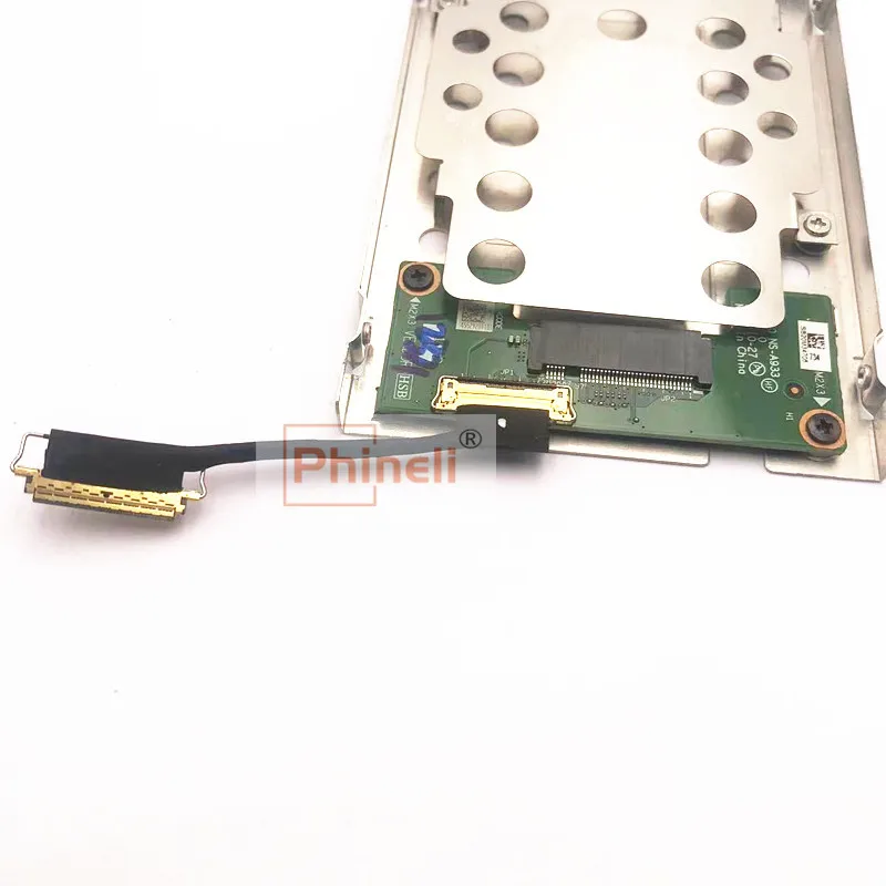 Ssd Hdd Nvme M.2 Adaptador Caddy & Cabo para Lenovo Thinkpad T480 T470 X270 M.2 Pcie Nvm Novo - Imagem 4
