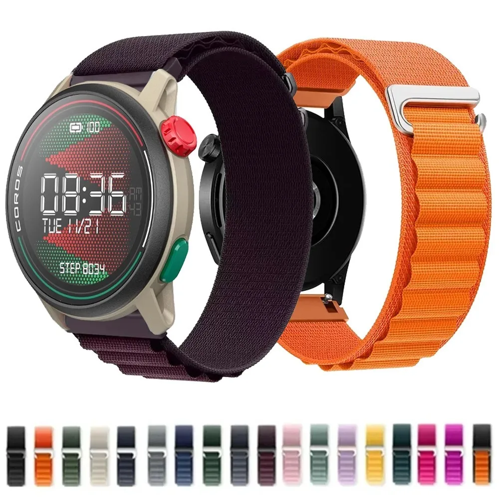 Alpine Nylon Loop Strap - Comfortable 20mm/22mm Wristband