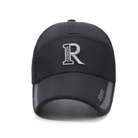 FS 2025 Black Thin Mesh Baseball Cap For Women Summer Breathable Long Brim Trucker Hats Outdoor Sports Men Hat Gorras Hombre 2