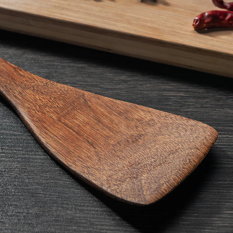 Kitchen Utensils Set Non-Stick  Cookware for Kitchen Wooden Handle Soup spoon spatula Rice spoon shovel Kitchen Accessories - 5