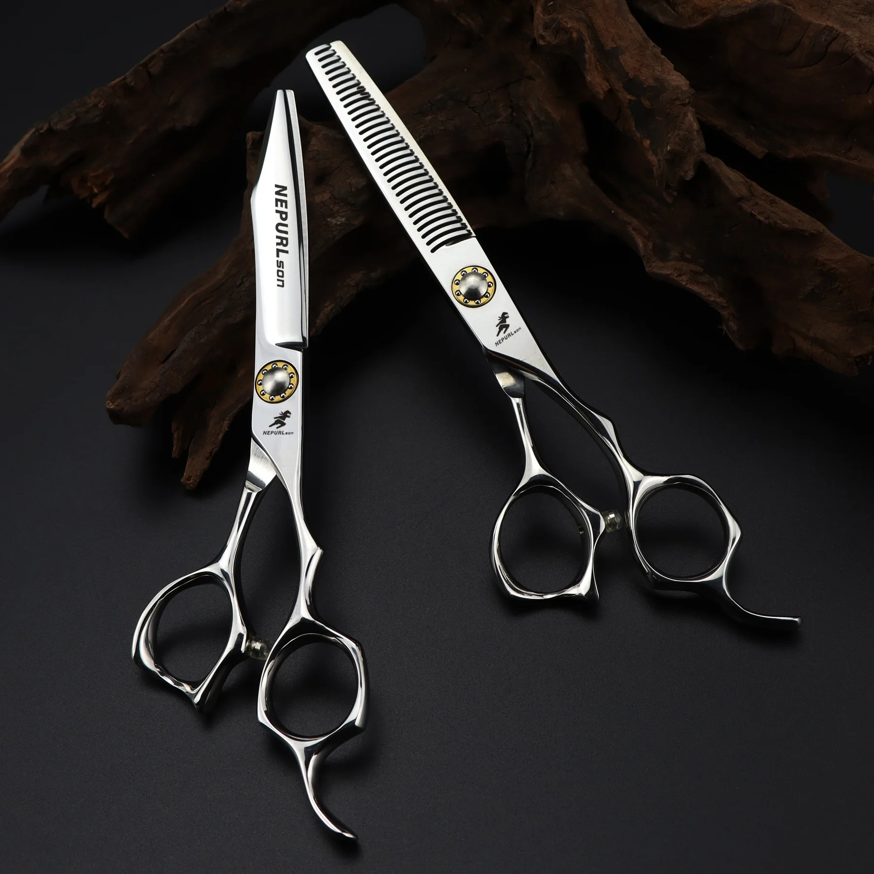 

6.0 Inch Bearing screw Professional Hair Salon Scissors Cut Barber Tools Haircut Thinning Cutting Shear Hairdressing Scissors