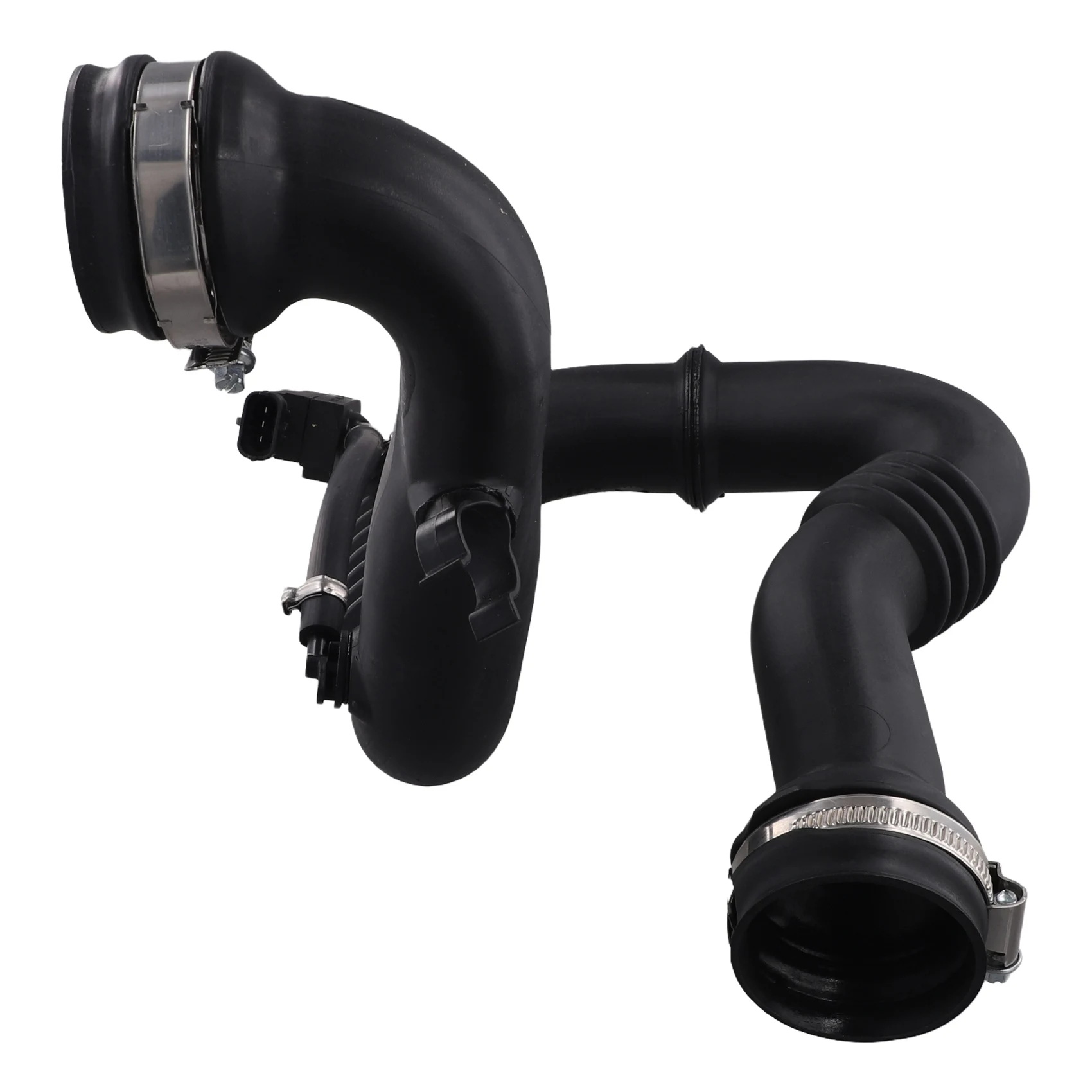 Tuyau Sortie Intercooler Pour Trafic Vivaro Primastar - Référence 8201068612, Longueur 30 Cm, Noir, DriveXpert - Neuf, Garantie 2 Ans