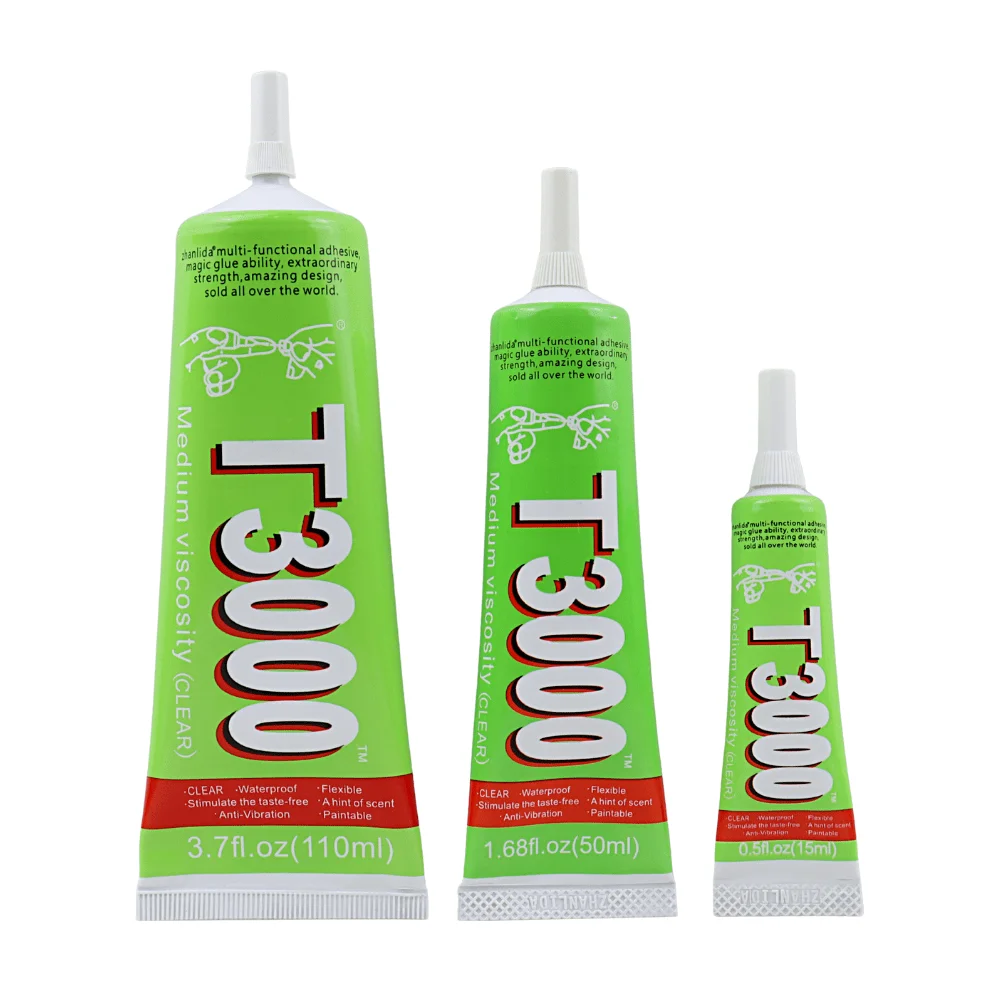 

Zhanlida T3000 Clear DIY Daily Use Adhesive - 15ML Zhanlida T3000 Glue
