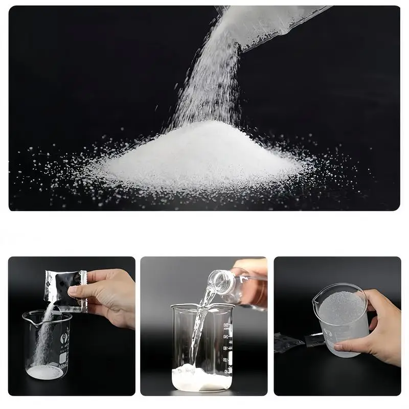 Camping Toilet Powder Liquid Waste Gelling Deodorizing Powder Eco Absorbent Gel Camping Toilet For Travel Portable Toilet