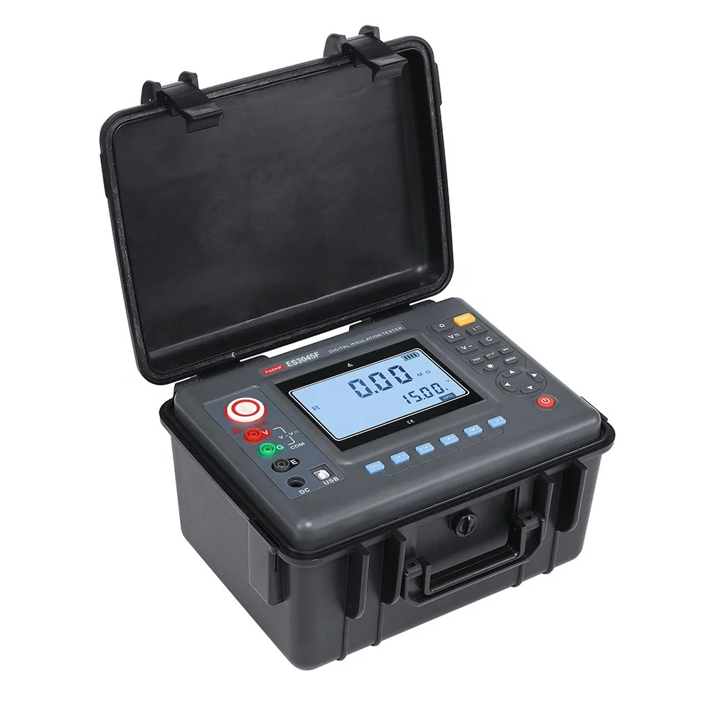 

ES3045 5KV Digital Insulation Resistance Tester High Voltage Current Meter Portable Megohmmeter