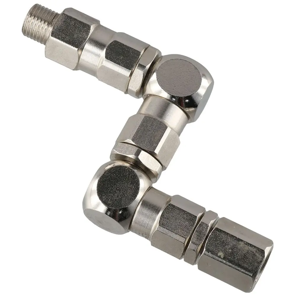 

Stainless Steel Joint Paint Z-Swivel 1/4"(M) x 1/4"(F) Universal Sprayer Pump Accessory 1/4 Z-Type Spray