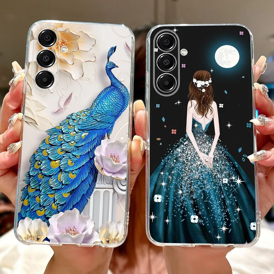 Stylish Painted Soft Silicone Case - Fashionable Protective Cover & Bumper