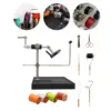 Rotary Fly Tying Vise Fishing Fly Tieing Tools Portable Lure Making with Fly Tying Threads Fly Making Tool Fly Tying Station 1