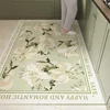 Kitchen Floor Mat Large Size Waterproof Pvc Carpet Leather Oil-proof Non-slip Foot Mats Flower Carpets Home Decoration Rug 주방 카펫 1