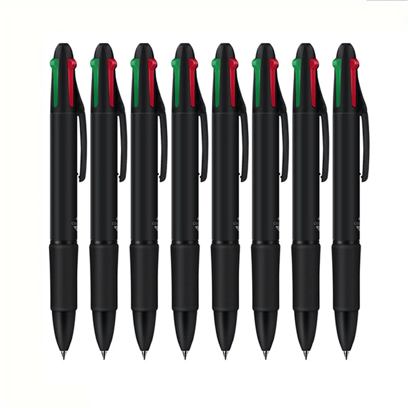 Multicolored Ballpoint Pen 0.7mm Retractable Colorfed Pen 4 in 1 ink for Drawing Writing Office Student Supplies ballpoint pen multifunction ballpoint pen multifunctional pen ball point pen