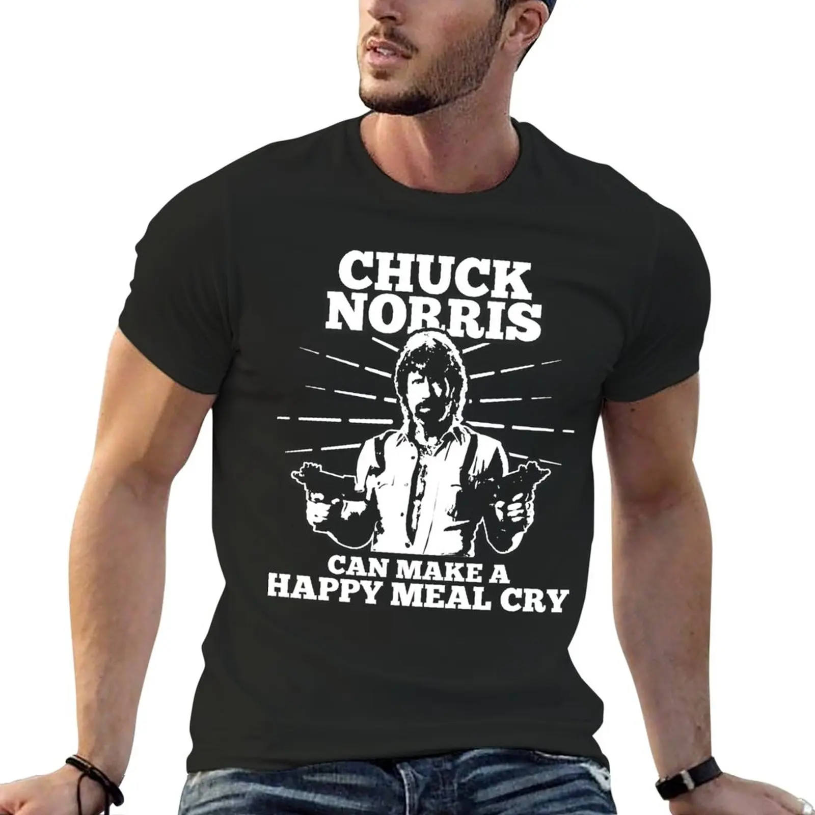 

New Chuck Norris Meal Cry For Fans T-Shirt boys animal print shirt animal print shirt for boys t shirts men