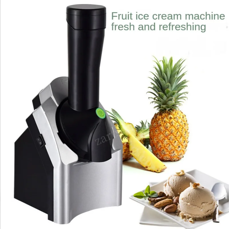 Yonanas Deluxe Healthy Soft-Serve Dessert Maker with 75 Recipe Book, Red  icecream maker machine ice maker machine - AliExpress