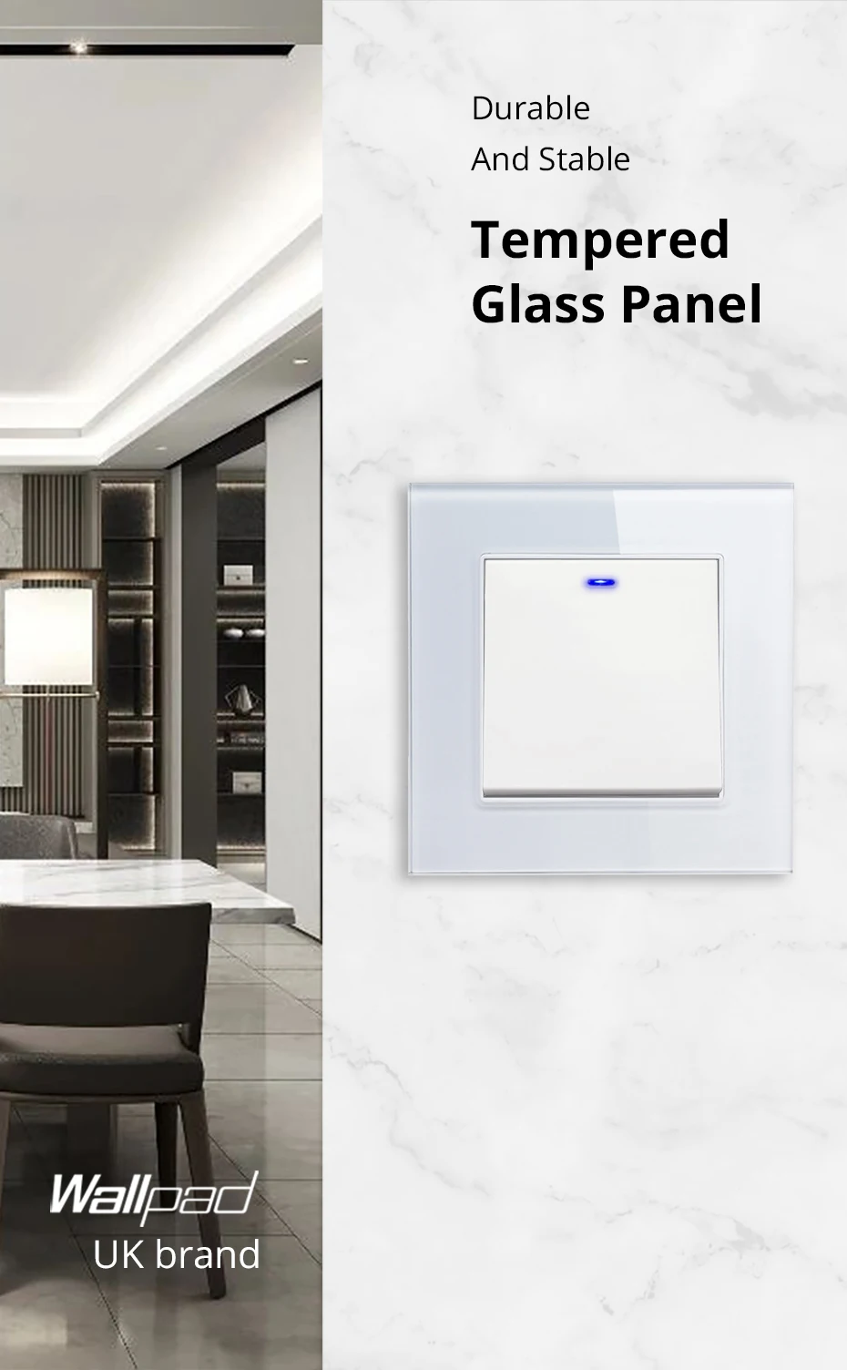 Wallpad Electrical Outlets And Switches Wall Light Luxury Sdfdef3b9a42a45aaa2a4c56a5b8e7715c