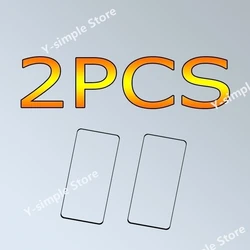 Premium Full Cover Tempered Glass Screen Protector - Clear Anti - Scratch 9H Hardness (4/3/2 Piece Set) (2 PCS)