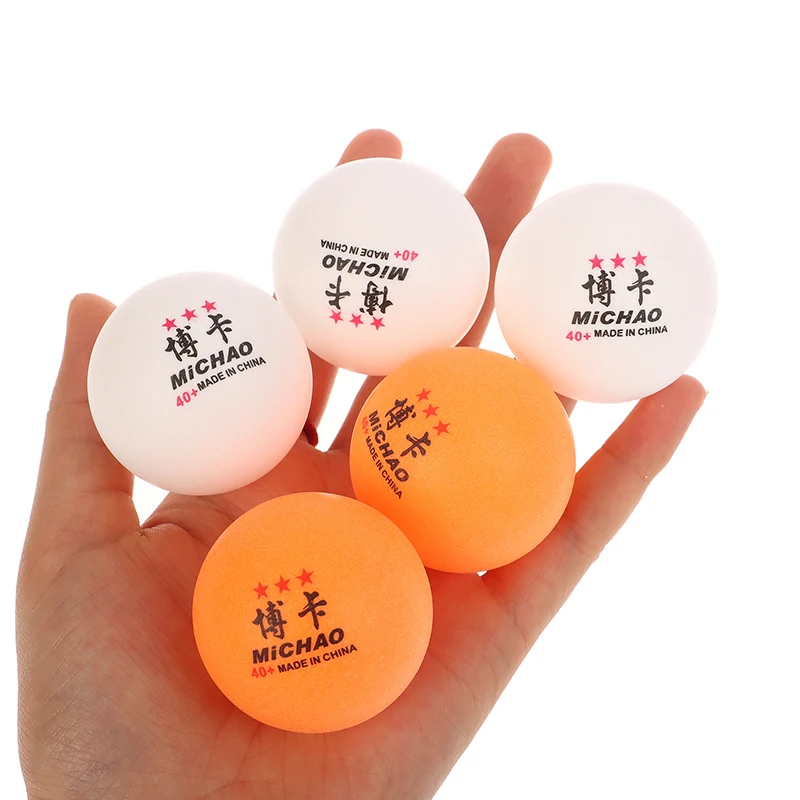 10Pcs 3 Star V40+ Table Tennis Balls New Material ABS Plastic Ping Pong Balls Table Profession Table Tennis Training Balls