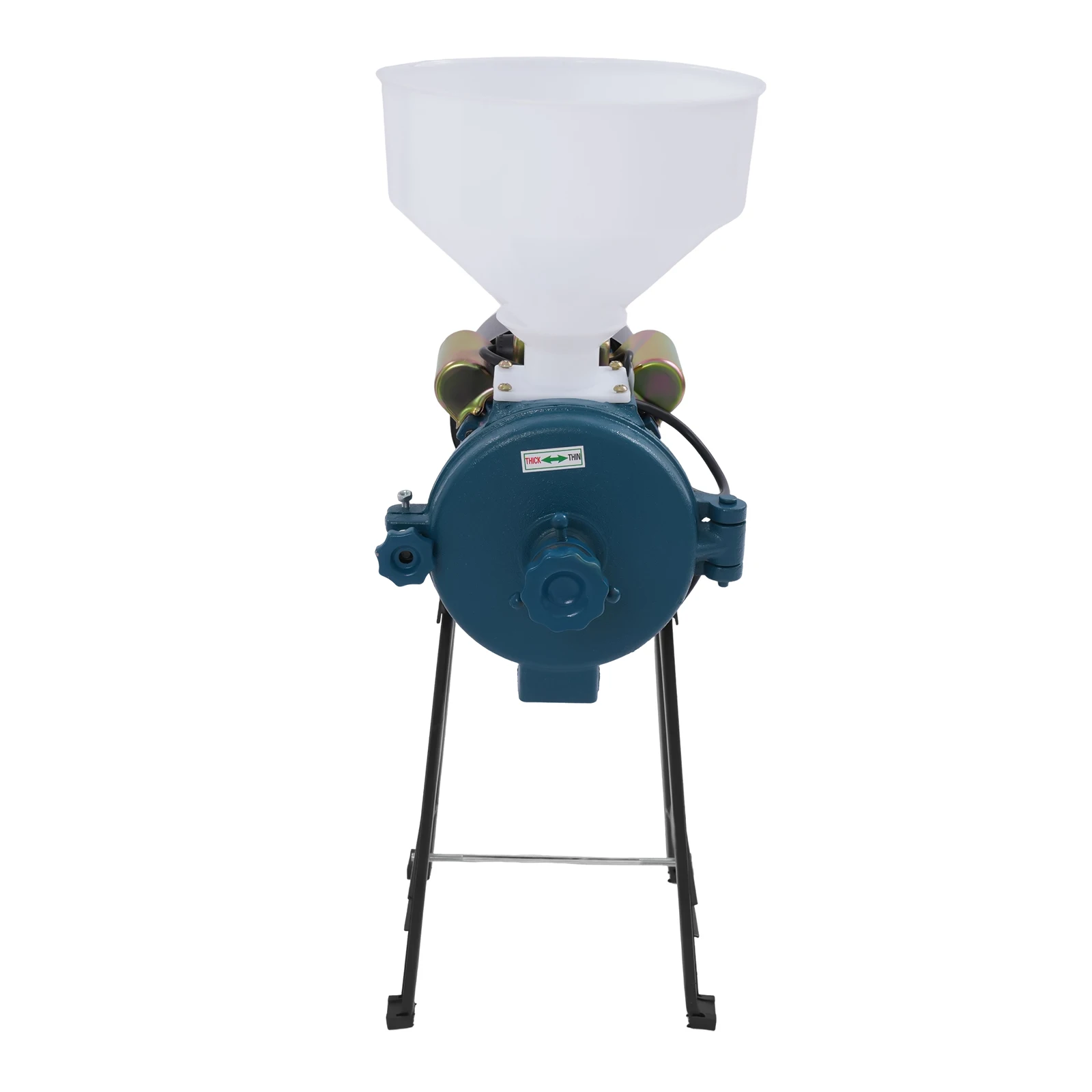Elektrische Getreidemühle, 2200 W, kommerzielle Mehl- und Maismahlmaschine mit Trichter, Mahlwerkzeug für trockene Getreide und Bohnen, 1400 U/min – Detail 10