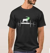 

Hunting Heartbeat Hunter Sniper Deer T-Shirt. Summer Cotton Short Sleeve O-Neck Mens T Shirt New S-3XL