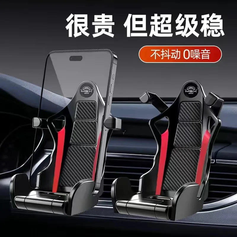 Universal Car Phone Holder Inverted Hook Air Outlet Mount