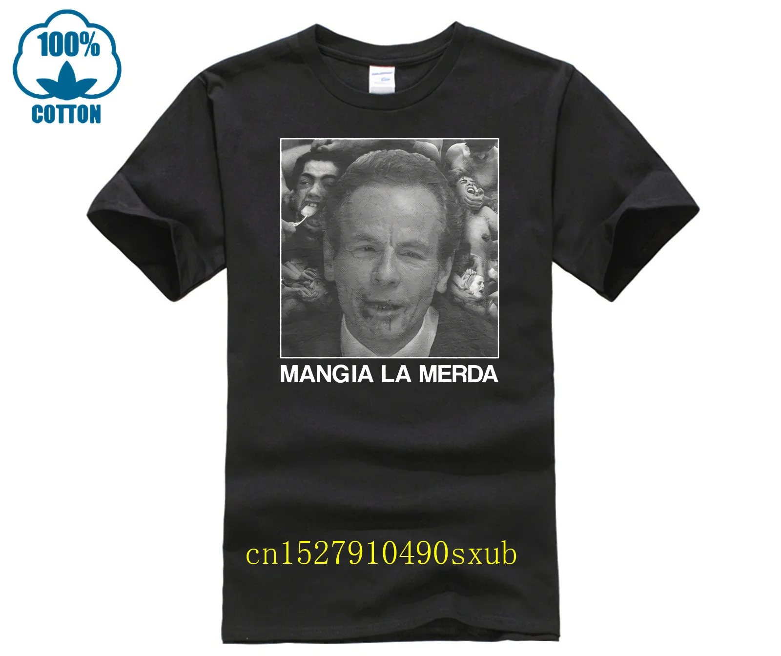 Mangia La Merda - T Shirt-Sali-120 Days Of Sodom - Cult Classic Film Novel Fashion New Top Tees Magliette