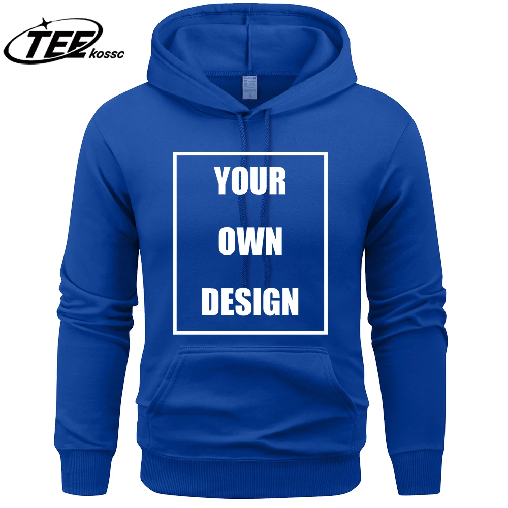 Your Own Design Brand Logo/Picture Custom Men Retro Hoodies Fashion All-match Fleece Clothing Loose Pullovers Unisex Soft Wear