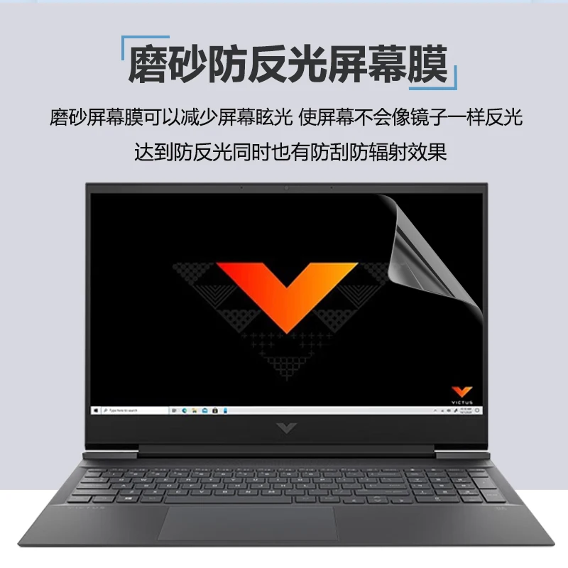 3Pcs Clear/Matte Per Hp Victus 15.6 "2023 2022 Muslimatexmuslimah Pellicola Proteggi Schermo Per Laptop