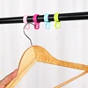 10Pcs Windproof Clothes Pegs Drying Clothes Buckles Hanger Windproof Hook Laundry Hook Clip Plastic Hanger Windproof Buckles 2