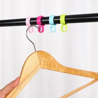 10Pcs Windproof Clothes Pegs Drying Clothes Buckles Hanger Windproof Hook Laundry Hook Clip Plastic Hanger Windproof Buckles 2