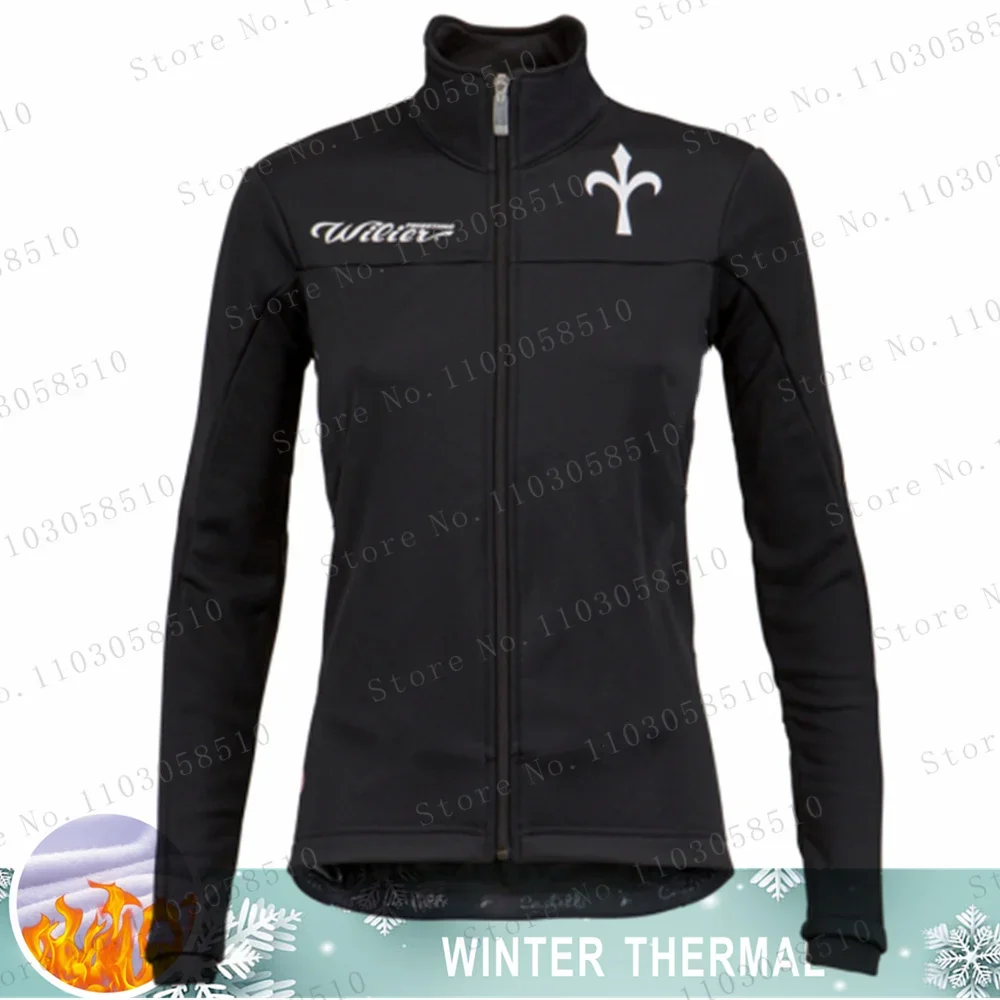 thumbnail image 1 of Wlller Invierno Thermisch Fleece Fiets Lange Mouw Wielertrui Mannen Kleding Pro Team Outdoor Fiets Kleding Ropa Ciclismo 2024, 1 of 5