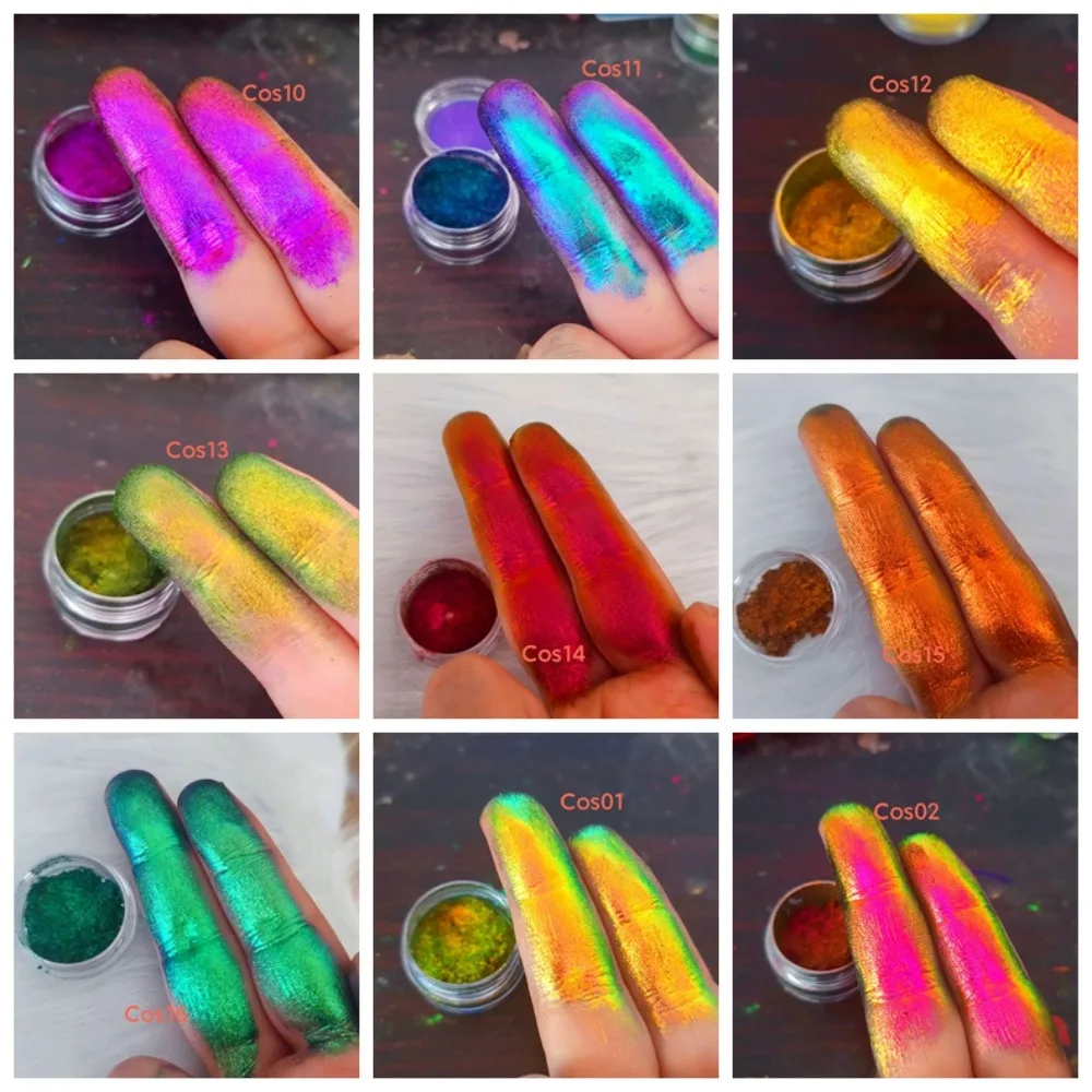 Shining Eyeshadow Infinite Chrome Laser Glitter Colorful MultiChrome Powder 0.2g eye shadow