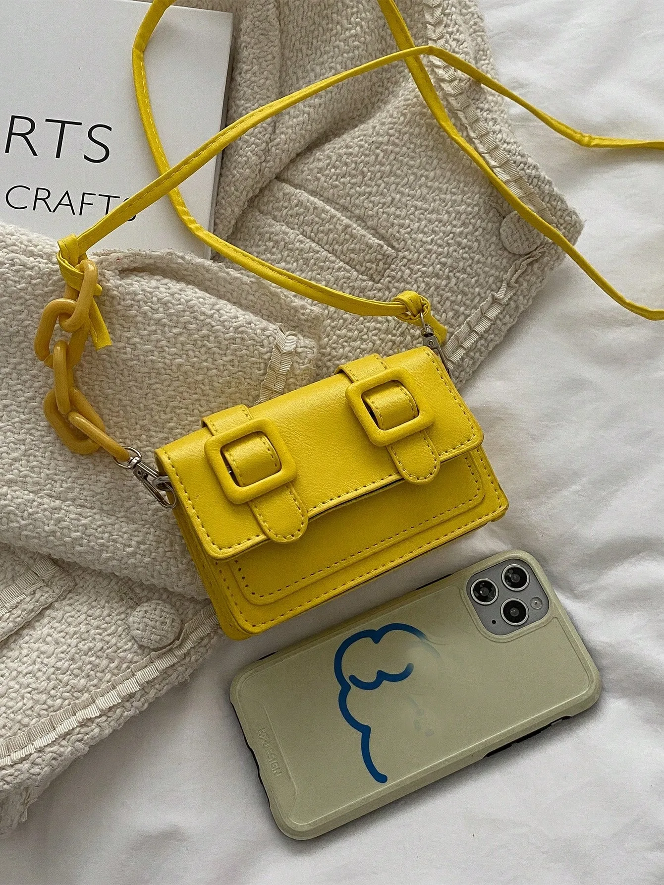 2025, modische Miniatur-Crossbody-Tasche in Lippenstiftform für Damen im Herbst/Winter, vielseitige kleine Umhängetasche – Detail 32