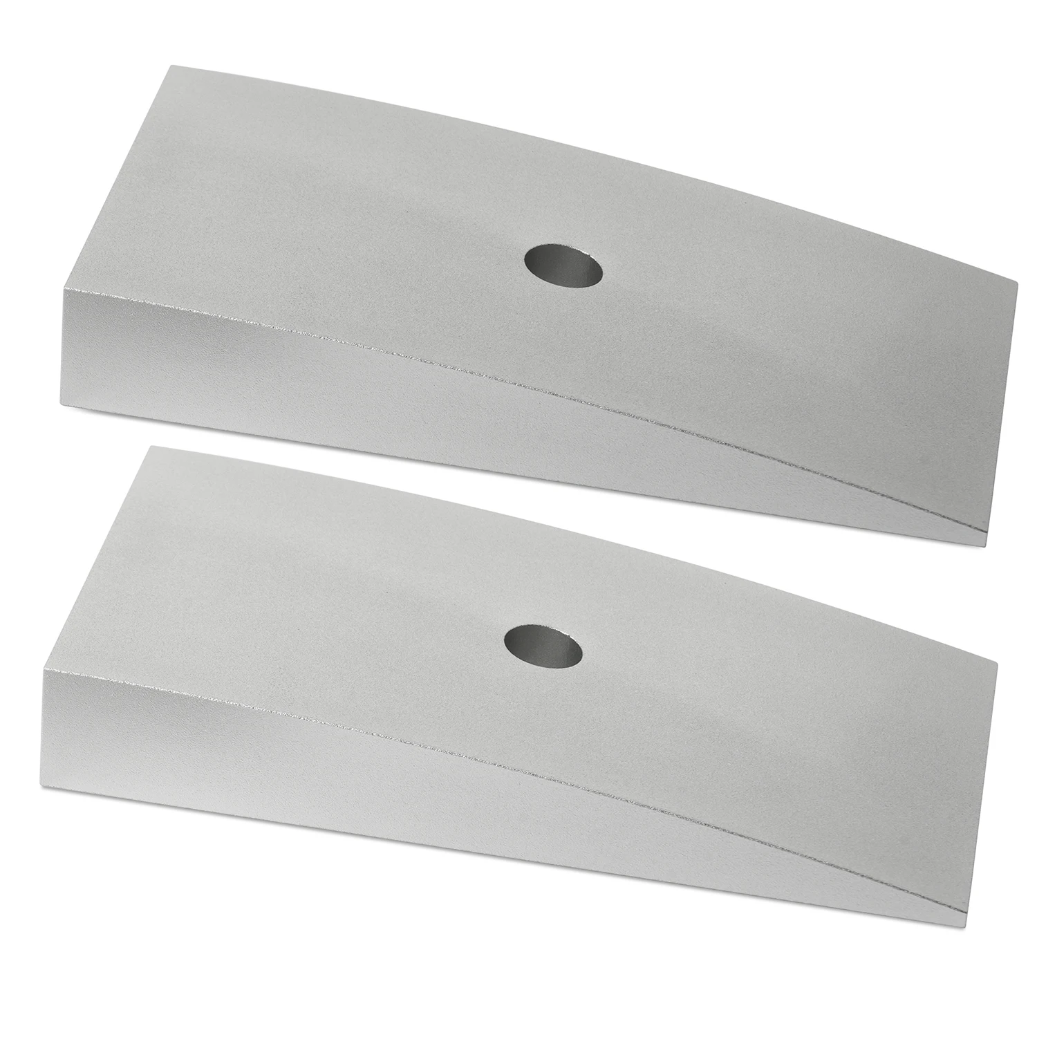 Rear Suspension Leaf Spring Shim Kit Rear 6 Degree, 2.5 Inches Wide Black silver Replace 18206.01 MS-WSC60
