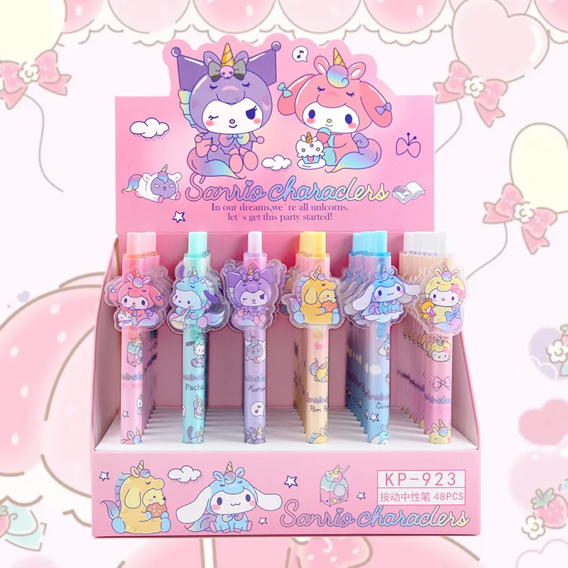 

Ручка Sanrio с нажимом и нейтральным рисунком, 0,5 мм