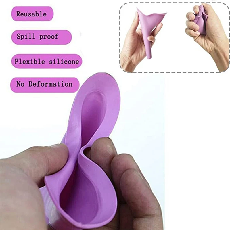 750ml Portable Adult Urinal Outdoor Camping Travel Urine Car Urination Soft Toilet Urine Help Men Women Toilet Urinals portable urinal