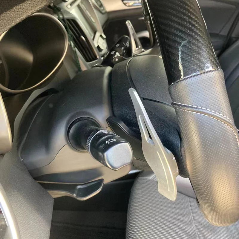 LS AUTO Car Aluminum Alloy Steering Wheel DSG Shift Paddle Shifter Extension for Hyundai Veloster 2015-2017 Interior Accessories