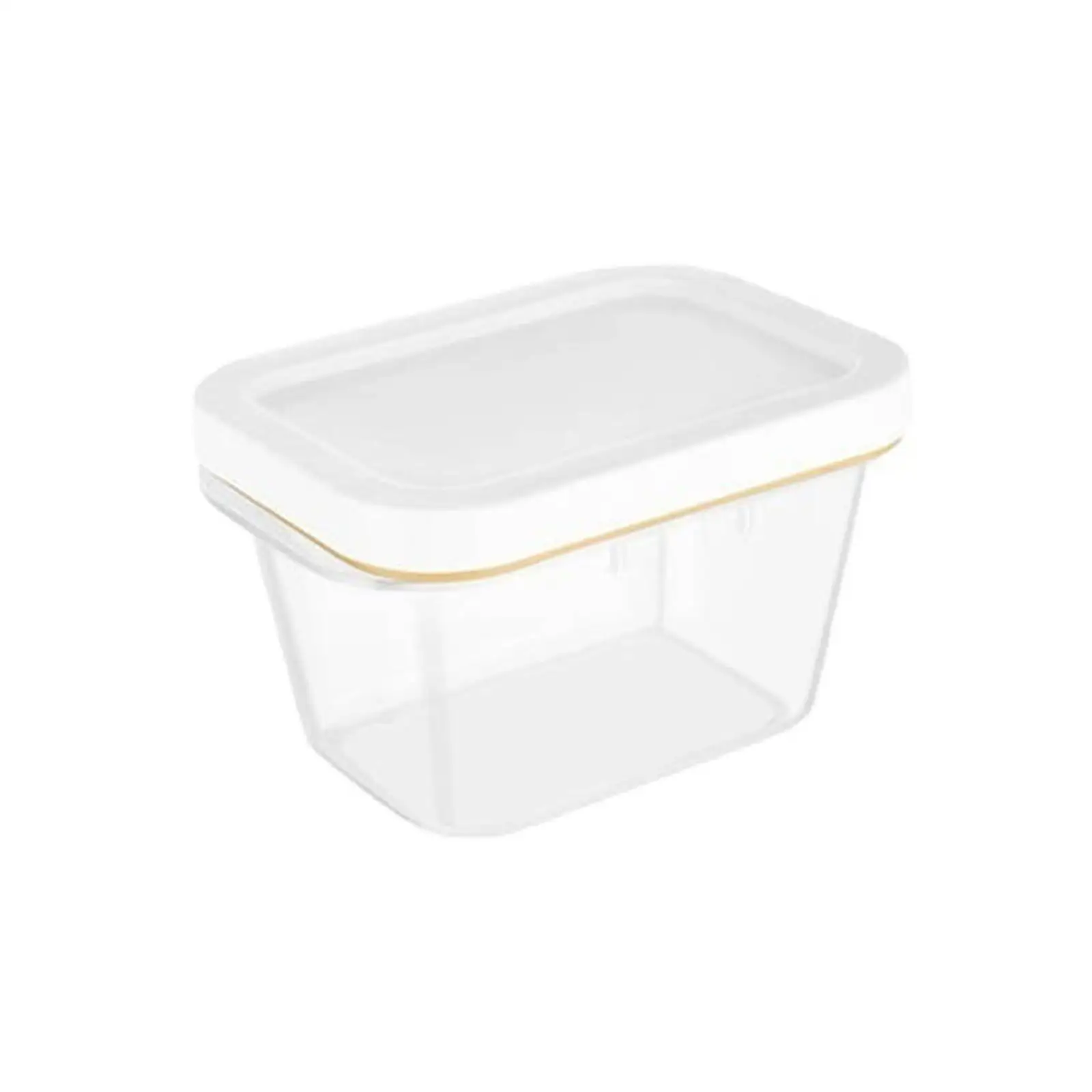Butter Cutter Container Dividable Rectangle Food Storage Container Multipurpose Butter Box for Home Refrigerator
