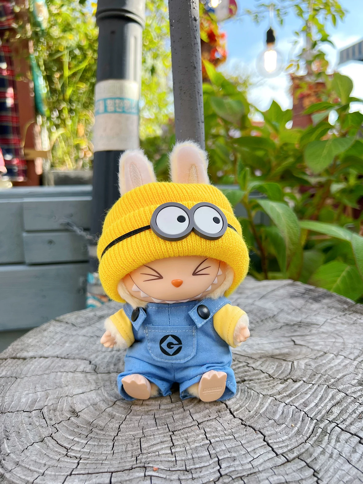 Labubu Minion Wukong Outfit Set