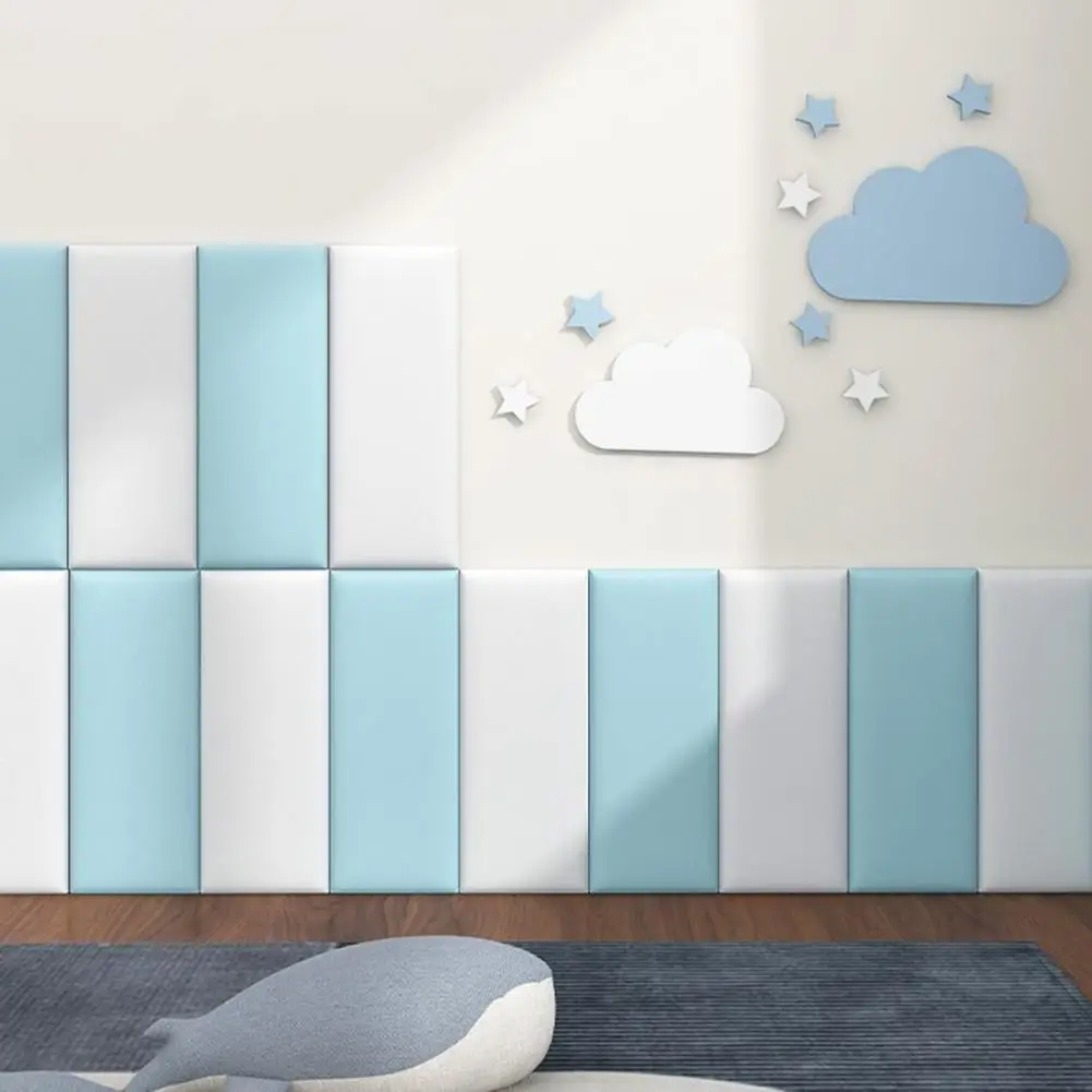 

Attractive Nursery Room Collision Avoidance Wall Protector Pad DIY Color Matching Wall Anti-collision Pad