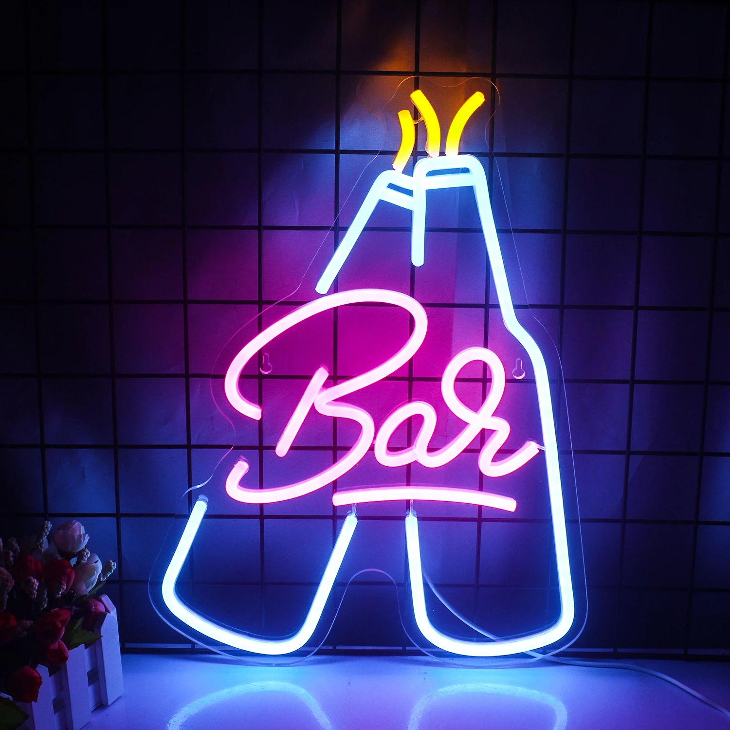 

Bar Neon Lights Led Neon Party Colour Lights House Restaurant Club Tavern Pub Acrylic Sign Wall Decoration Lamps USB Powered