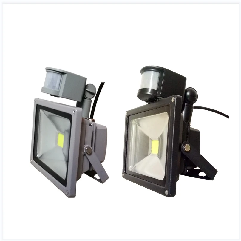 

LED FLOOD 220V/110V Led Flood Lights Outdoor Sensor Floodlight Lamp10W 20W 30W 50W PIR Motion Sensor Refletor Foco Spotlight