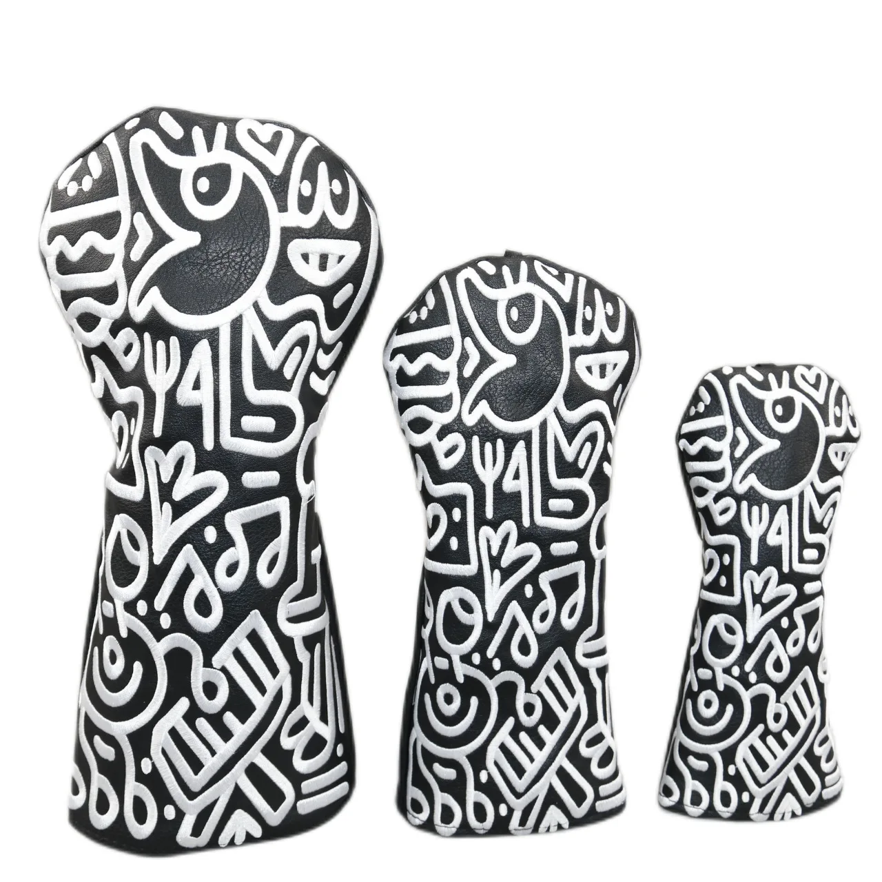 

Новые деревянные головные уборы для гольфа, чехлы для водителей, головки для клюшек, головные уборы, Защитные чехлы для гольфа