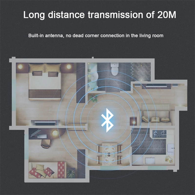 Mini USB Bluetooth Compatible Adapter V4.0 Dual Mode Wireless Dongle for Windows