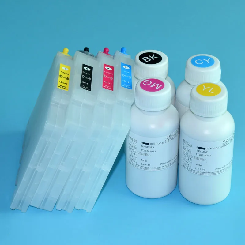 Vazio Cartucho Recarregável e Tinta de Sublimação para Ricoh Sawgrass Sg500 Sg1000 Impressoras a Jato de Tinta sg 500 1000 - Imagem 4