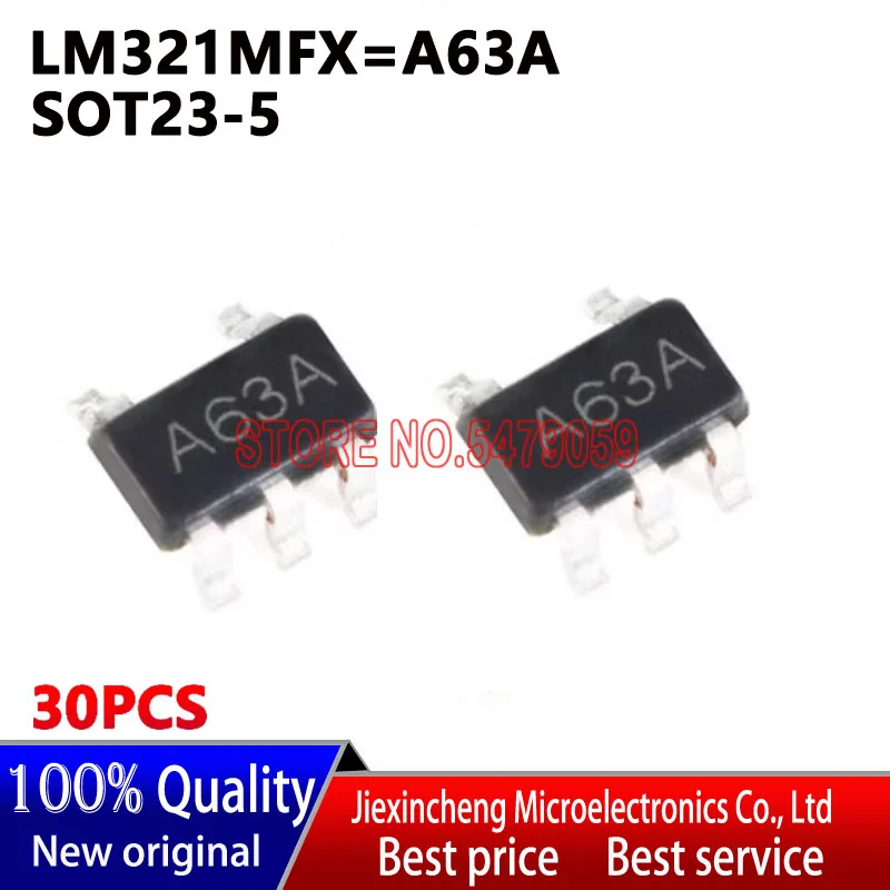 

(30 шт./лот) LM321MX маркировка: A63A LM321 LM321MFX SOT23-5 маломощный рабочий усилитель новый оригинал