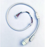 Ethernet  Lan PoE Cable RJ45 Network Cable 12 Pin 8 core For dahua ip dome camera 1