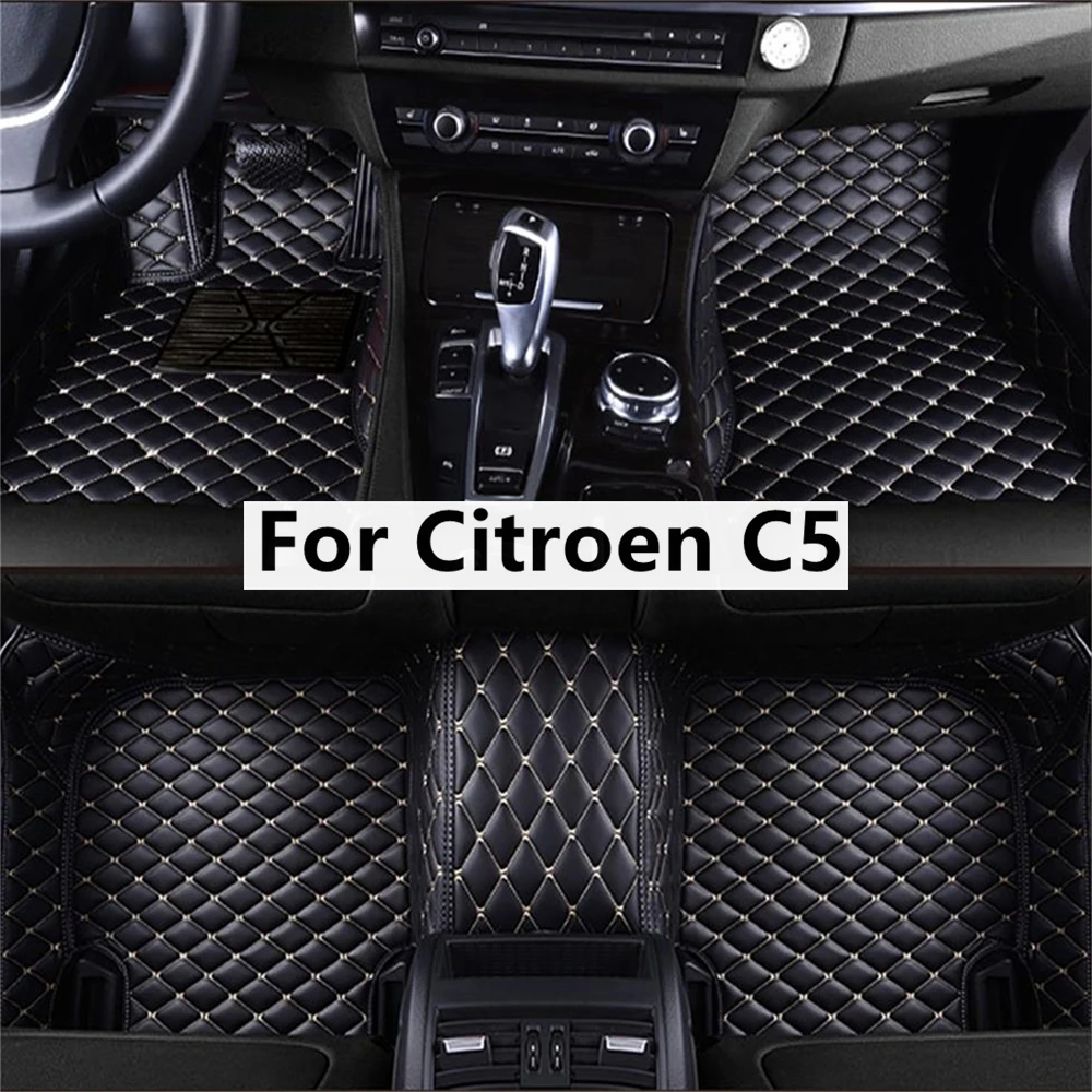 

Однотонные алмазные напольные коврики на заказ для Citroen C5, аксессуары для автомобиля, коврики
